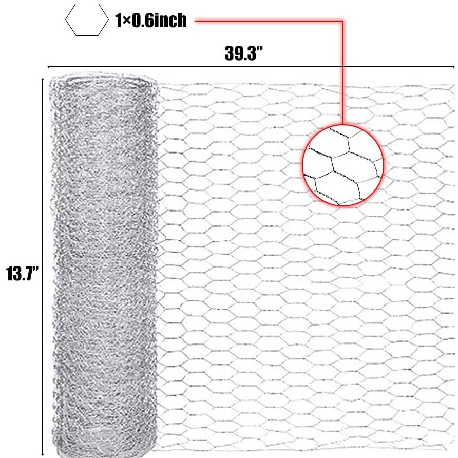 Malla de alambre hexagonal de acero galvanizado/PVC Gabion