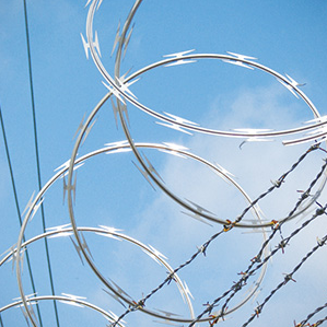 Alambre de púas galvanizado en caliente/alambre de púas de concertina para valla de alambre de seguridad